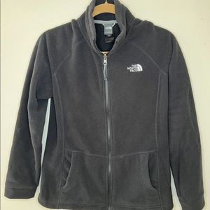 North Face Women’s Black Full Zip Fleece Jacket - Size (MEDIUM) - Good Condition
